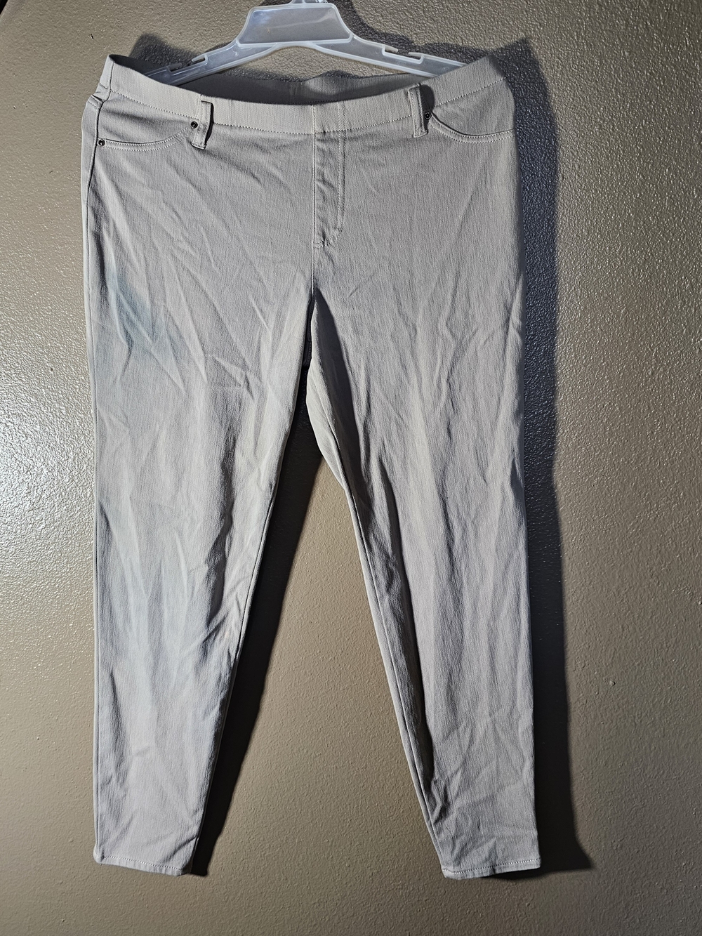 Time And Tru Women's Khaki Chinos Stretch Size XL 16/18